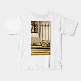 FOUR OF SWORDS Kids T-Shirt